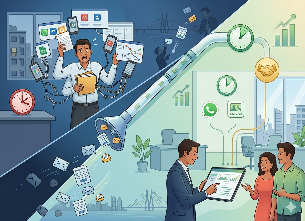 Friday spreadsheet reporting problem — real-time lead dashboard solution